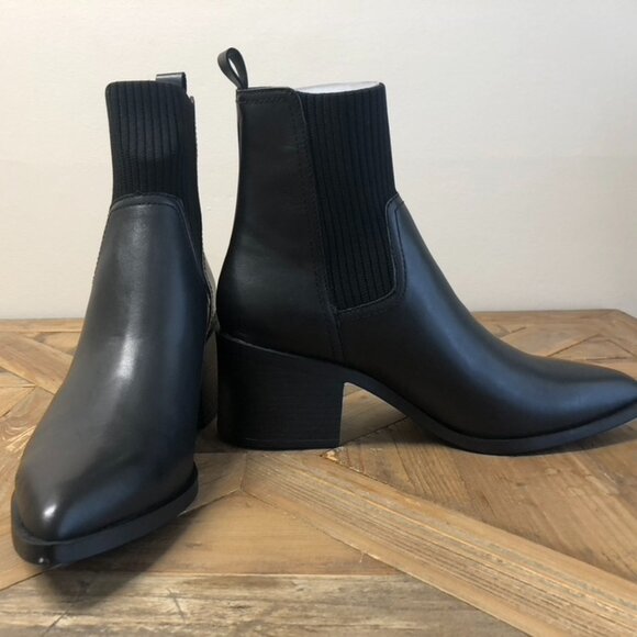 COPY - Never Worn Steve Madden Abriel Black Leather Boot - Picture 7 of 7